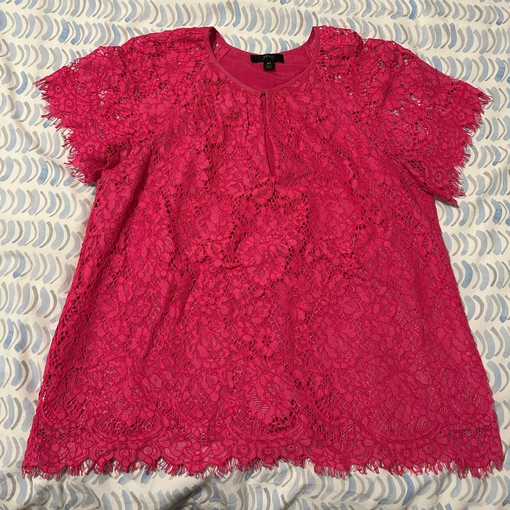J. Crew Lace Top